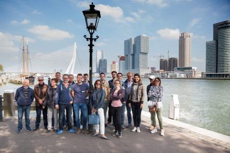 Groepsfoto Uitje Rotterdam