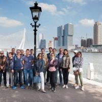 Groepsfoto Uitje Rotterdam